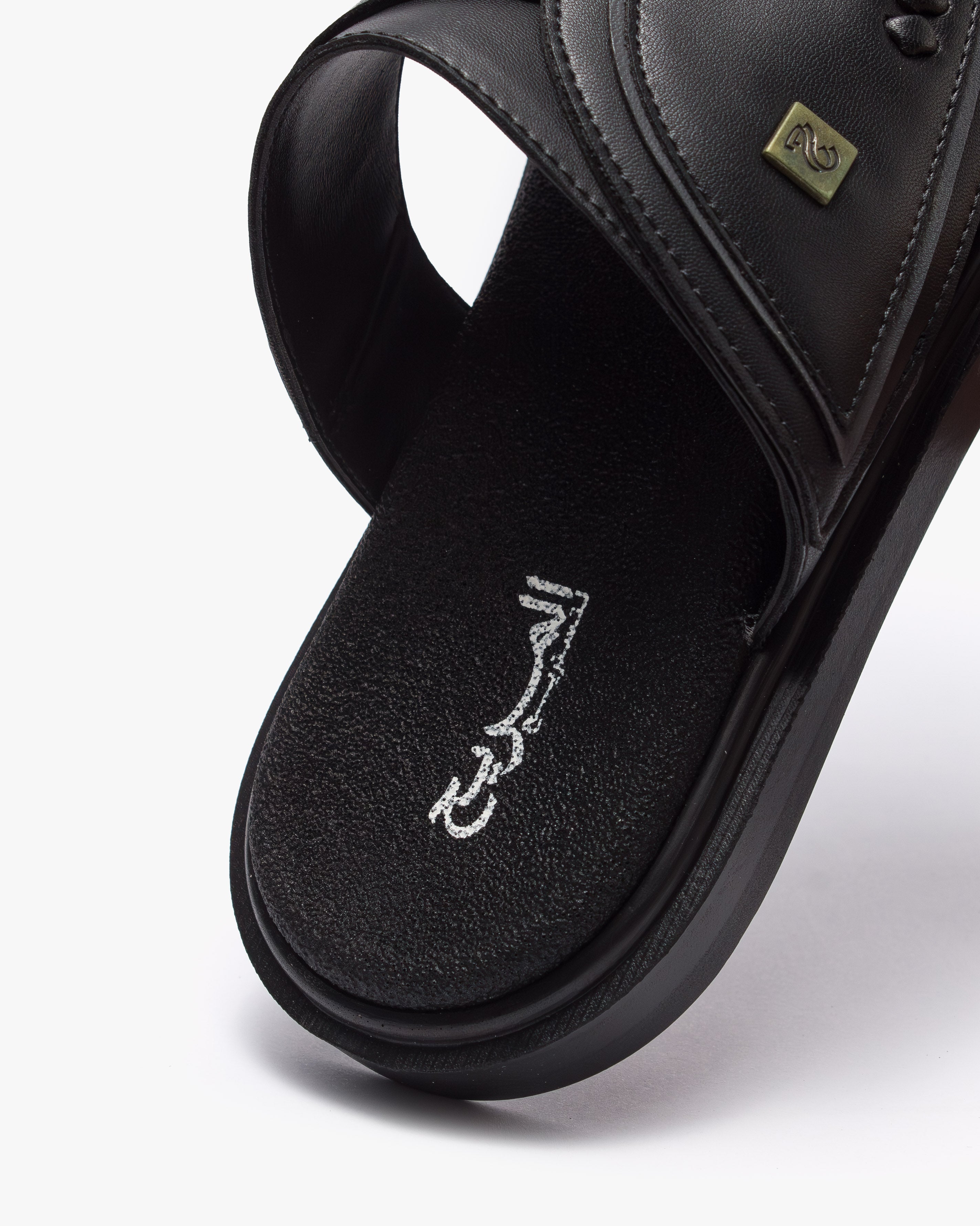 نعال شرقي عصري أنيق (أسود)