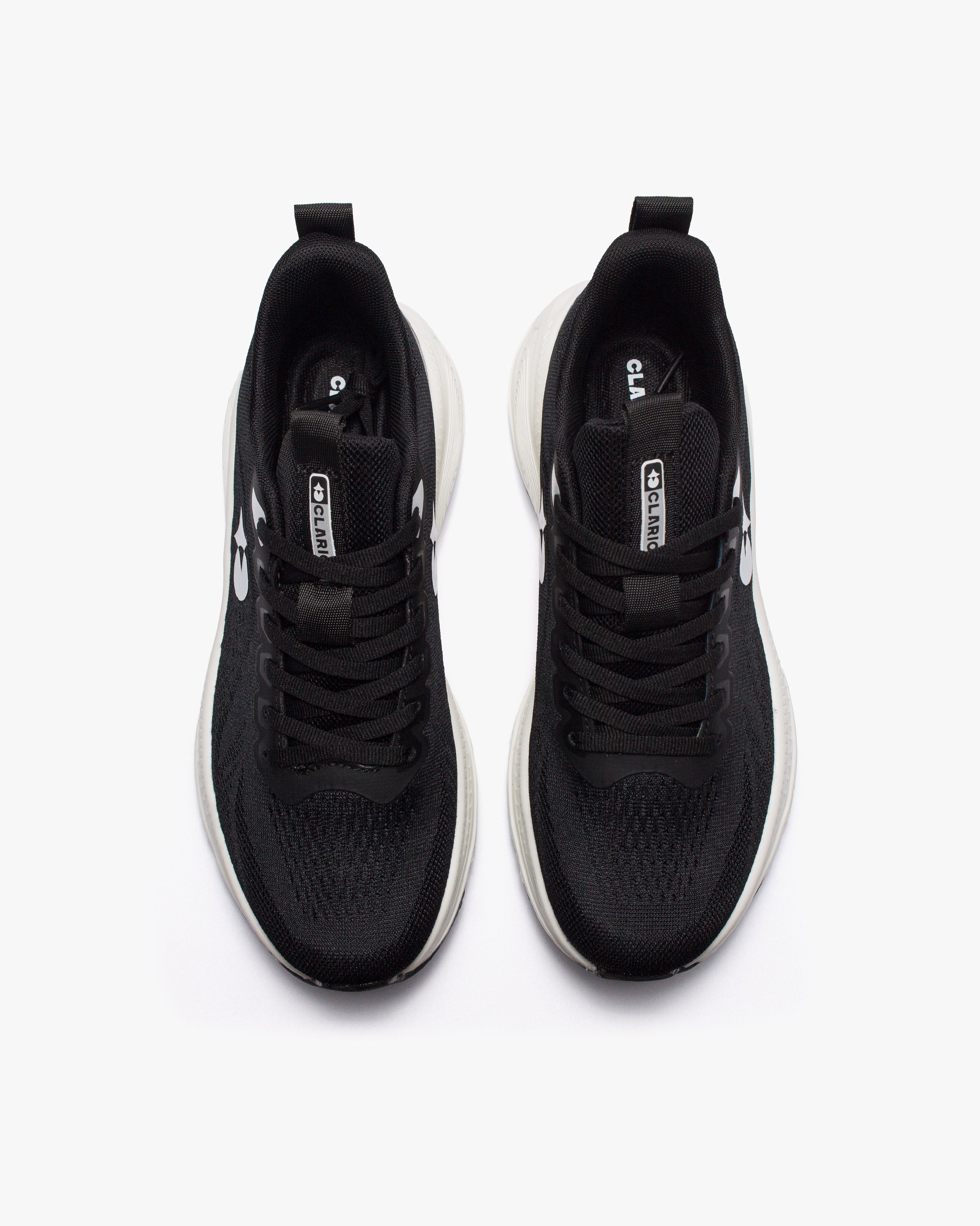 حذاء الأداء الرياضي المتكامل (أسود&أبيض)