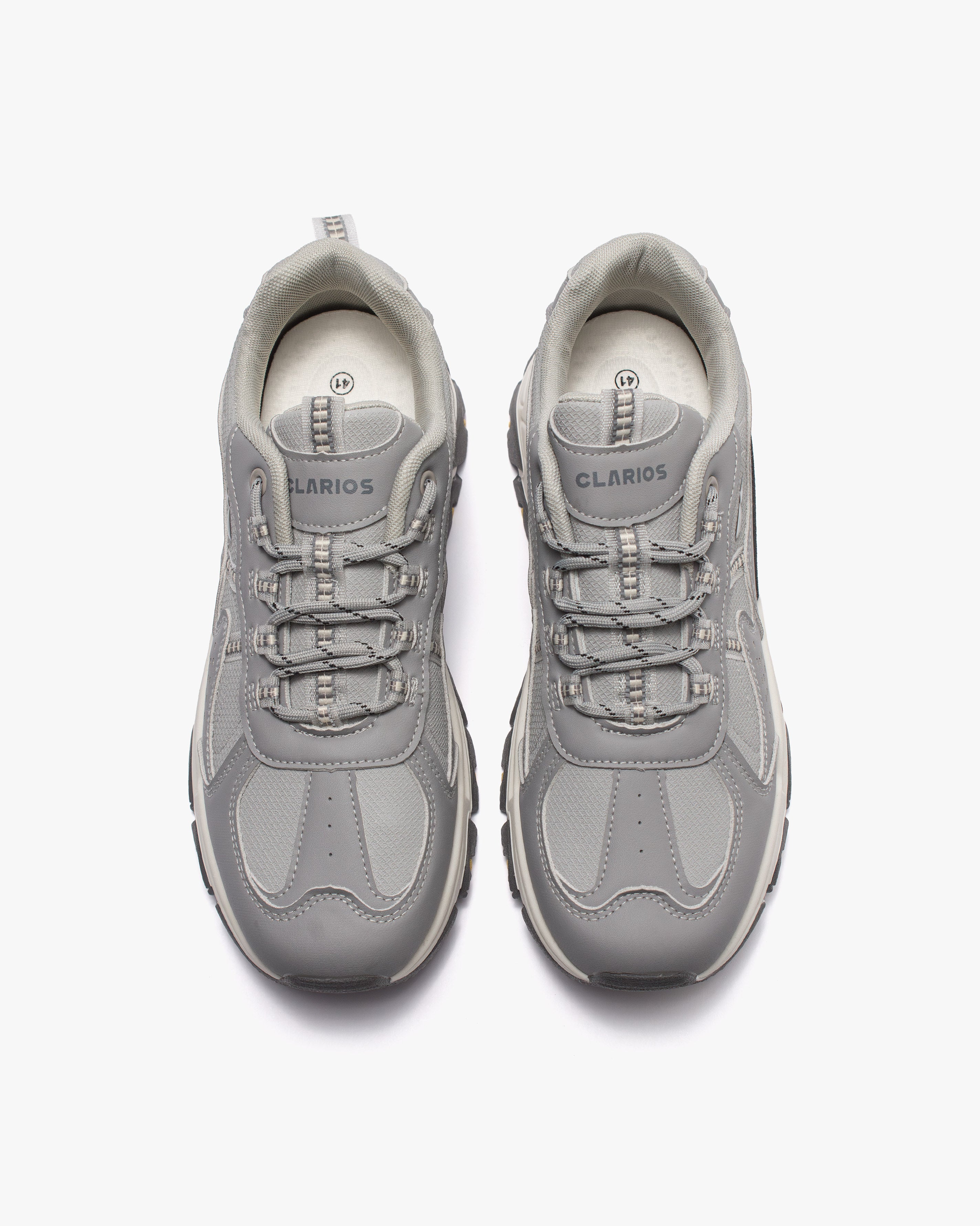 حذاء كاجوال رياضي بتصميم عصري (رصاصي)