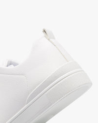 حذاء كاجوال رجالي جلد فاخر (أبيض)