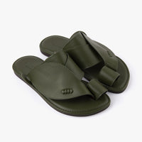 حذاء شرقي تركي راقي (زيتي)