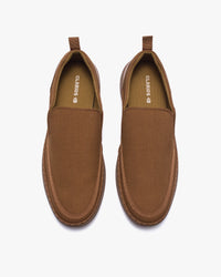 حذاء كاجوال رجالي سليب أون (بني)