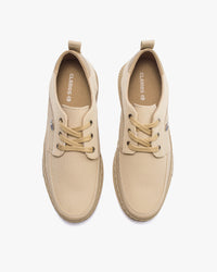 حذاء كاجوال رجالي بربطة (بيج)