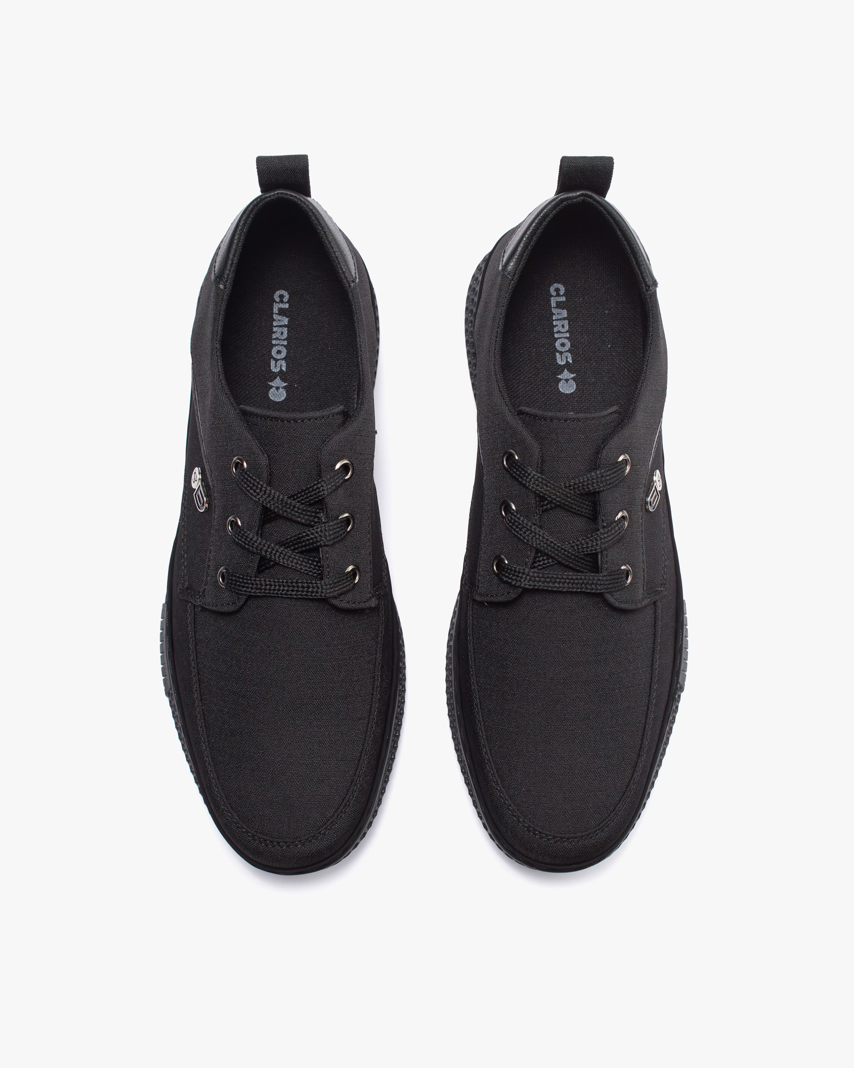 حذاء كاجوال رجالي بربطة (أسود)