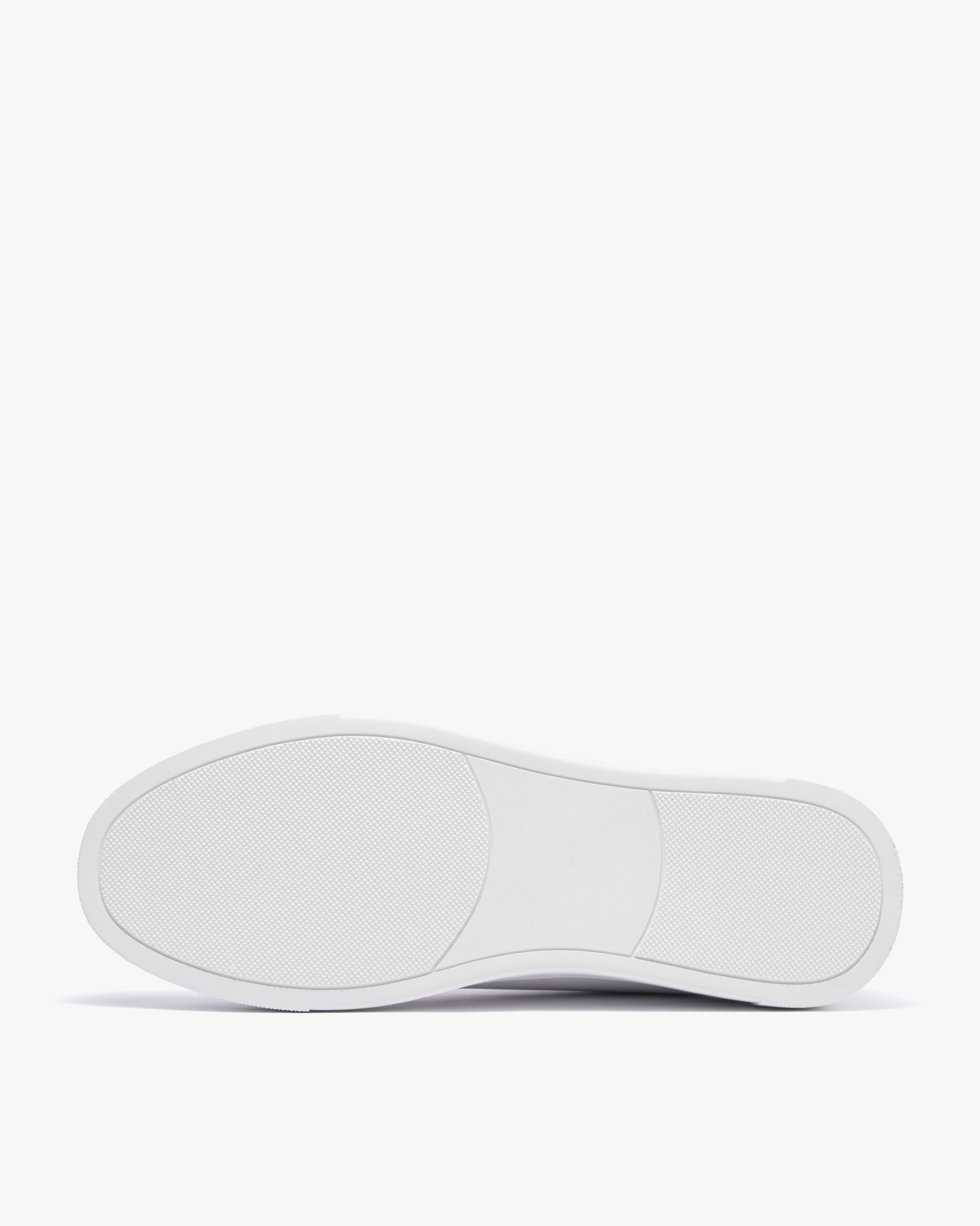 حذاء كاجوال رجالي جلد فاخر (أبيض)