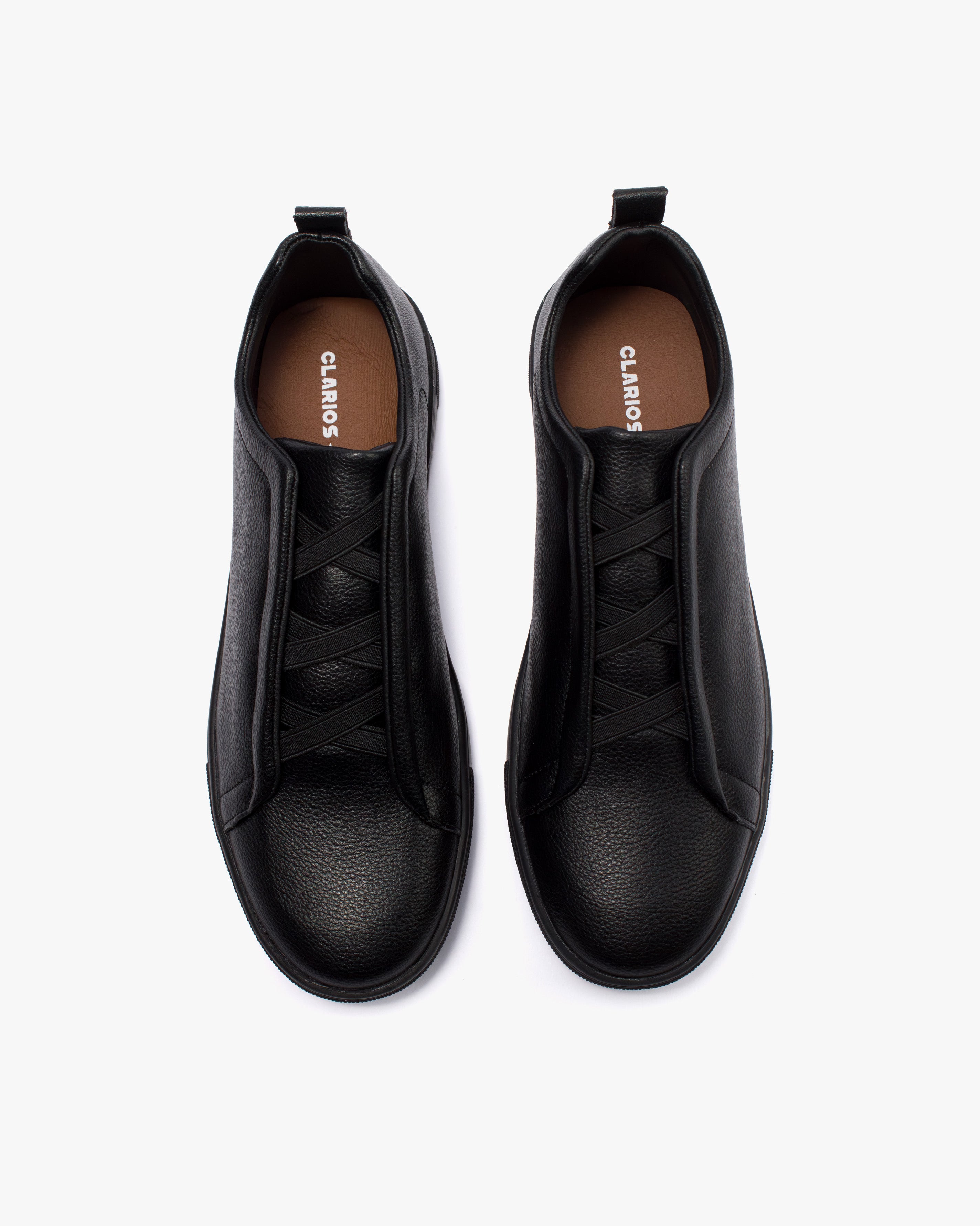 حذاء كاجوال رجالي جلد فاخر(أسود)