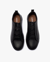 حذاء كاجوال رجالي جلد فاخر(أسود)