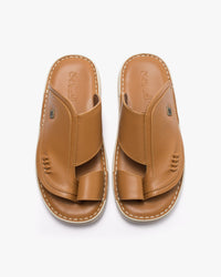 حذاء شرقي طبي خياطة يدوية (جملي&بيج)