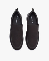 حذاء كاجوال رجالي سليب أون (أسود)