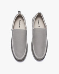 حذاء كاجوال رجالي سليب أون (رصاصي)