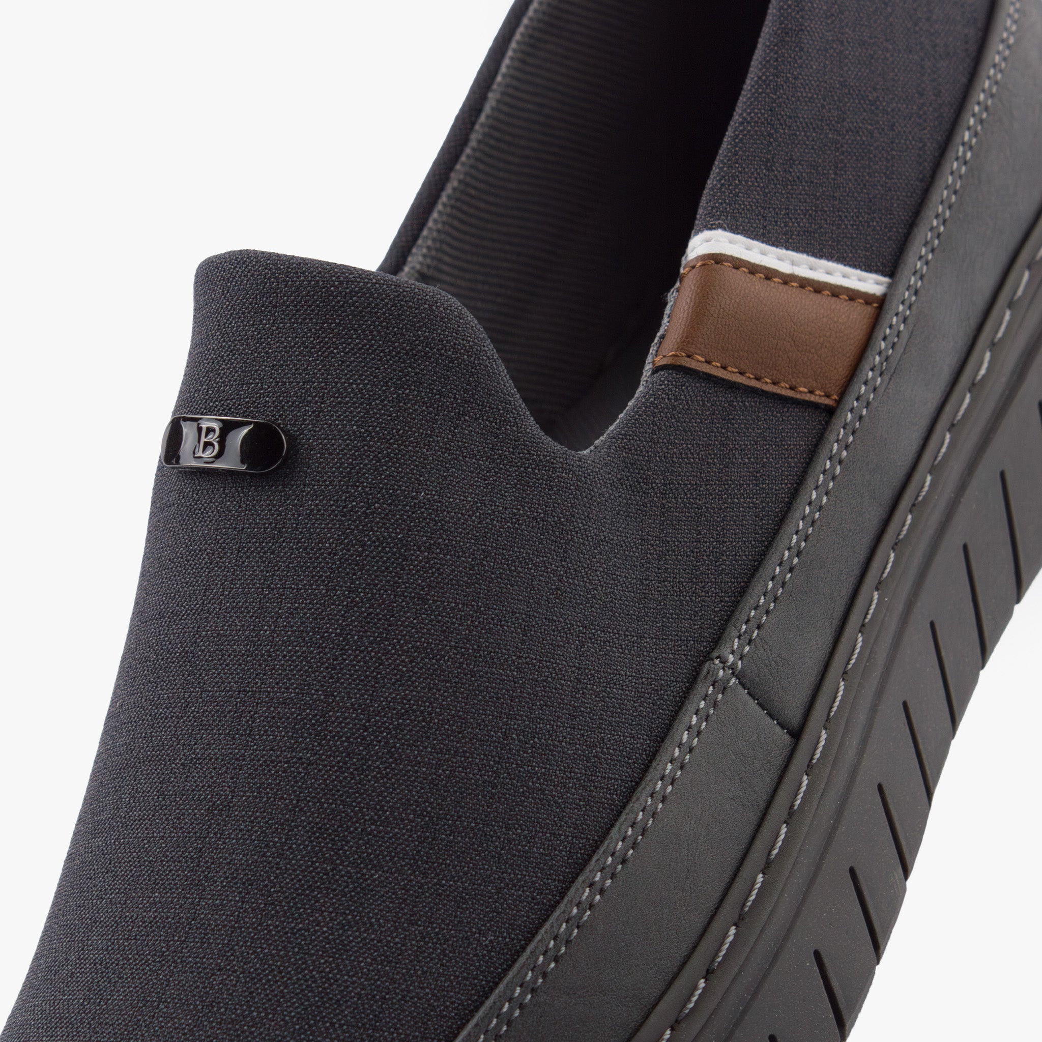 حذاء كاجوال للرجال (رصاصي)