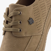 حذاء كاجوال رجالي بربطة (بيج)