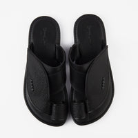 حذاء شرقي تركي منقط نجوم (أسود)