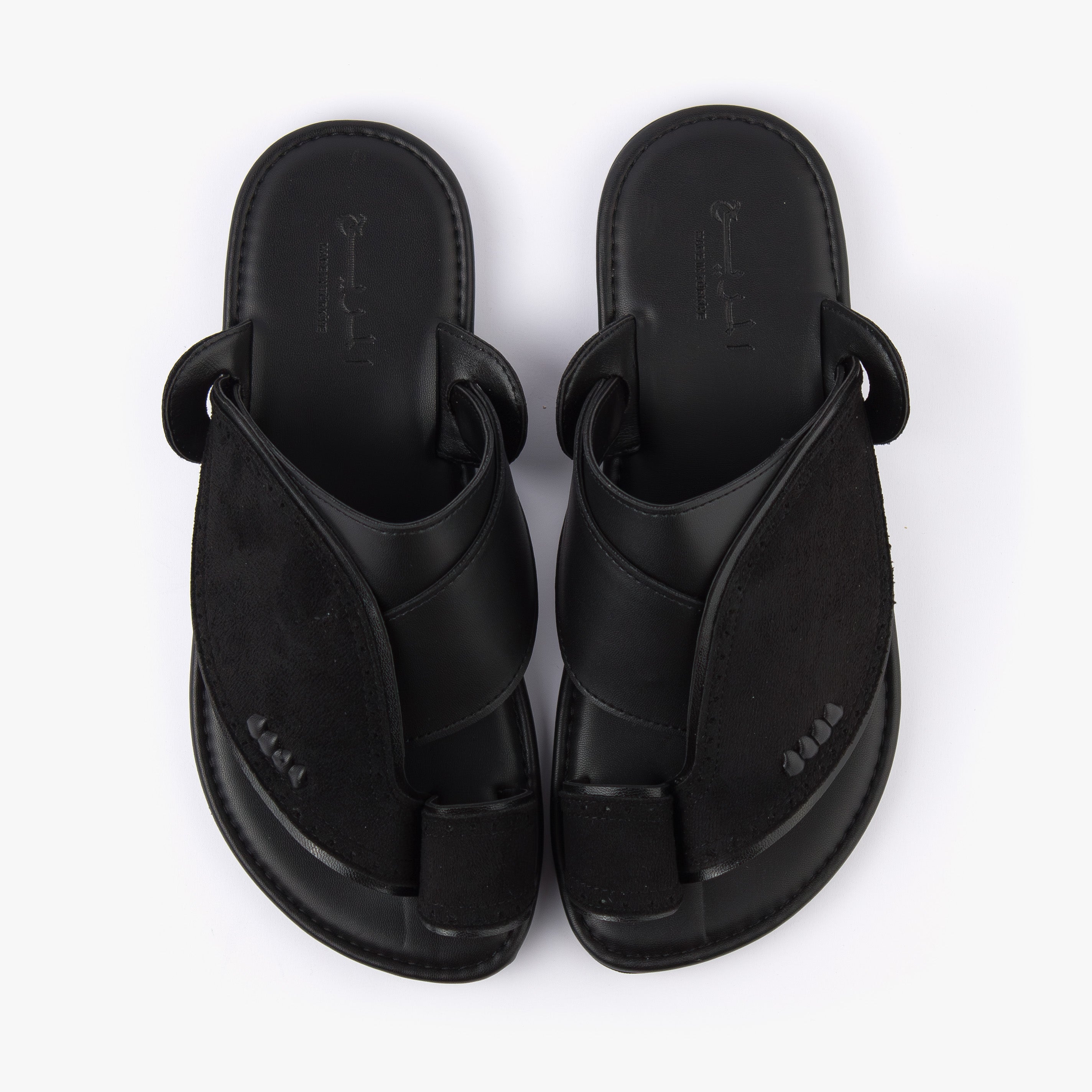 حذاء شرقي تركي جلد (أسود)