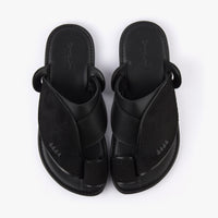 حذاء شرقي تركي جلد (أسود)