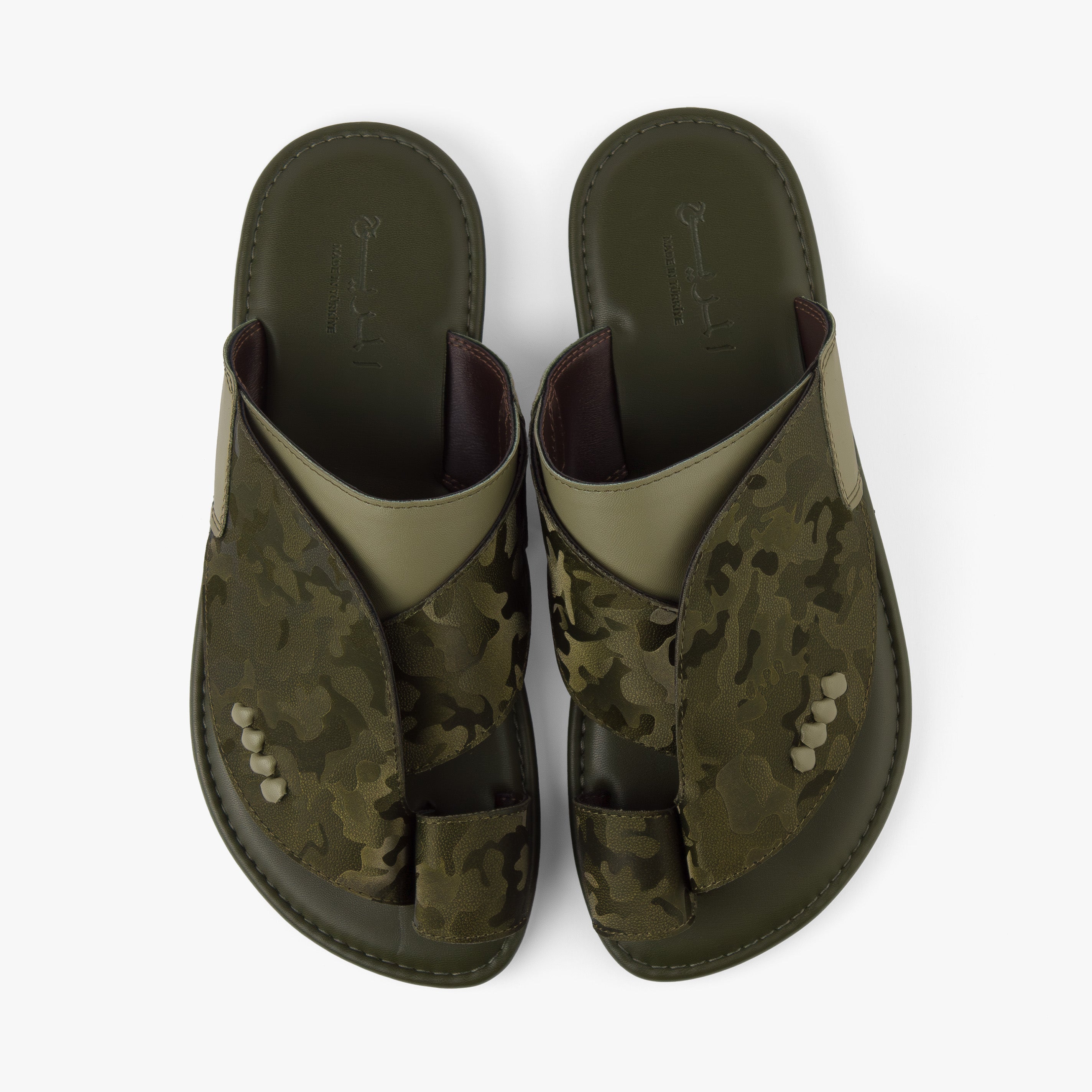 حذاء شرقي تركي تمويهي (زيتي)