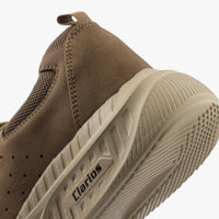 حذاء رياضي رجالي سهل الارتداء (بني)