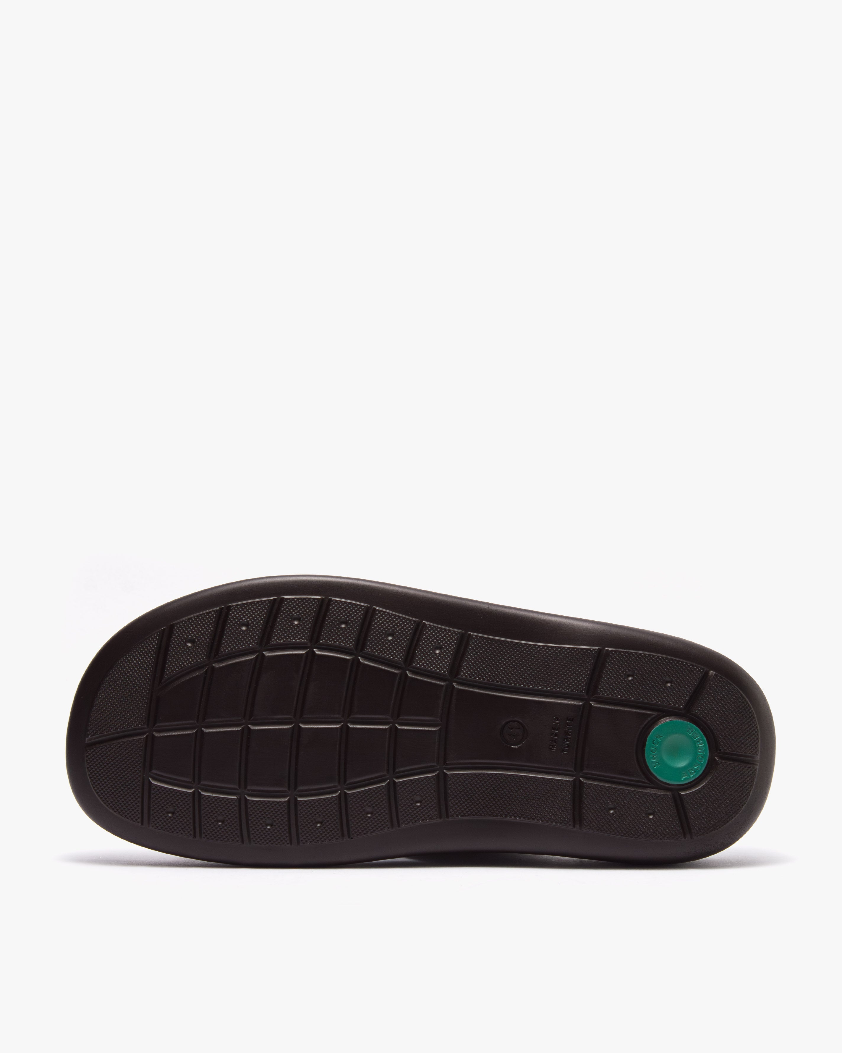 نعال طبي خياطة يدوية (بيج&بني)