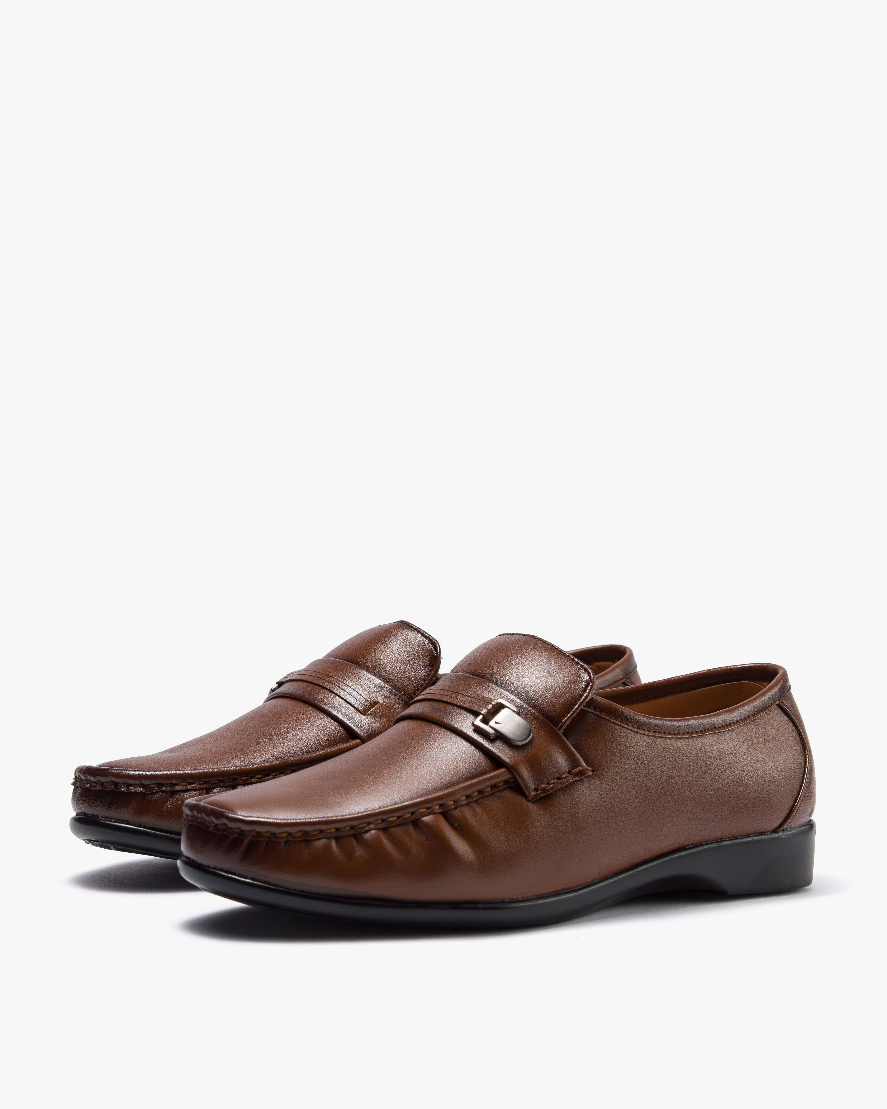 حذاء رسمي رجالي طبي (بني)