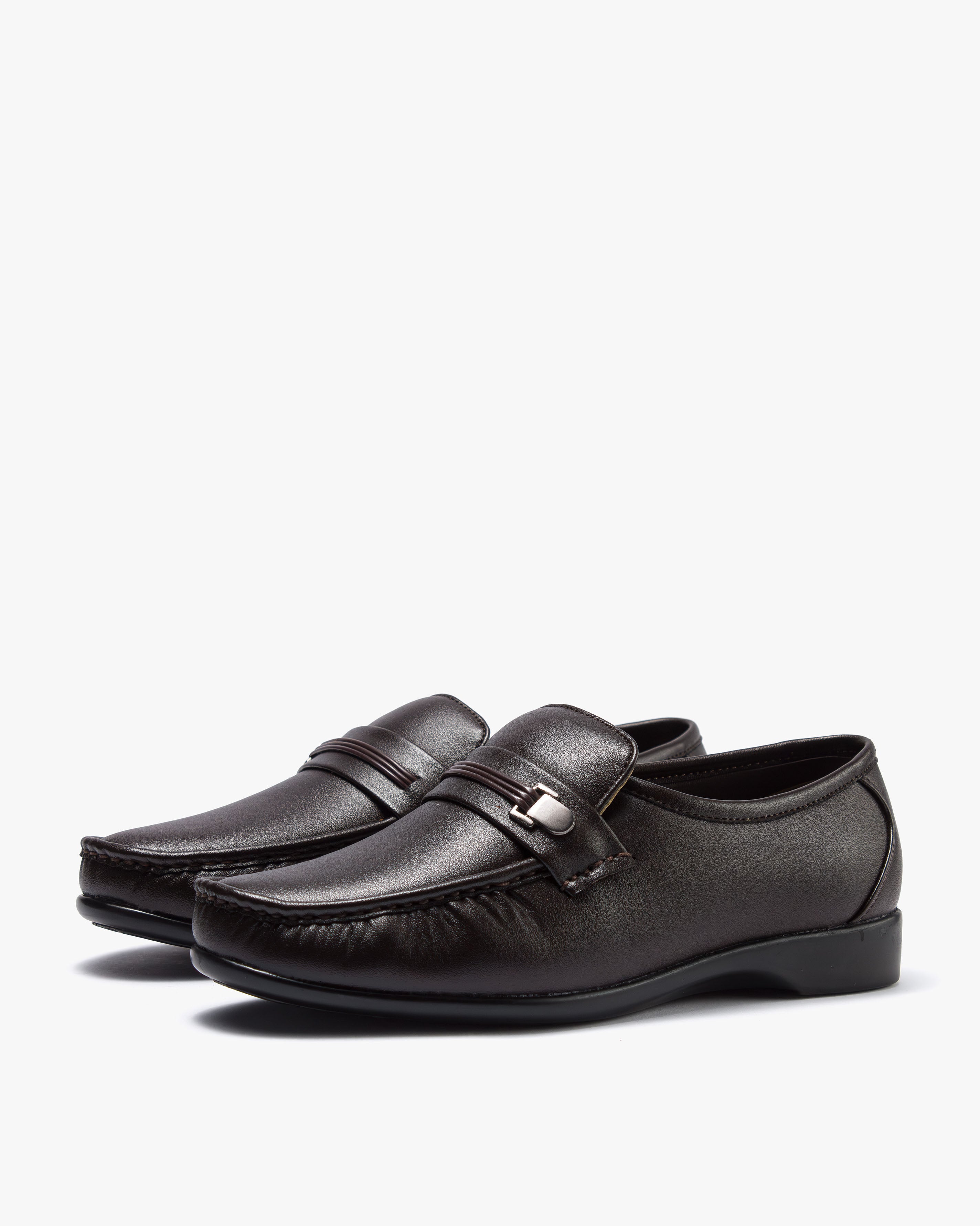 حذاء رسمي رجالي طبي (بني غامق)