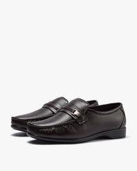 حذاء رسمي رجالي طبي (بني غامق)