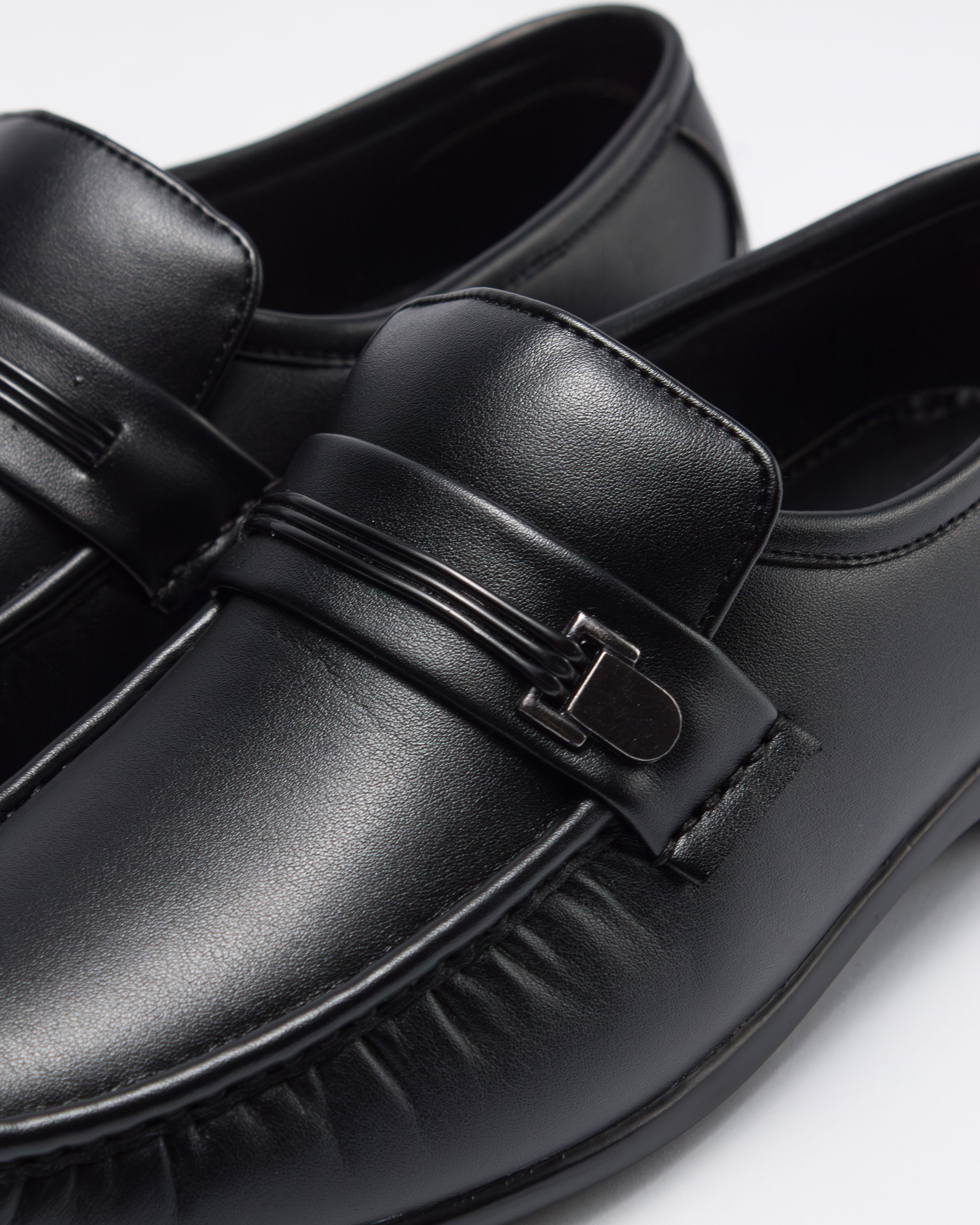 حذاء رسمي رجالي طبي (أسود)