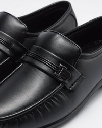 حذاء رسمي رجالي طبي (أسود)