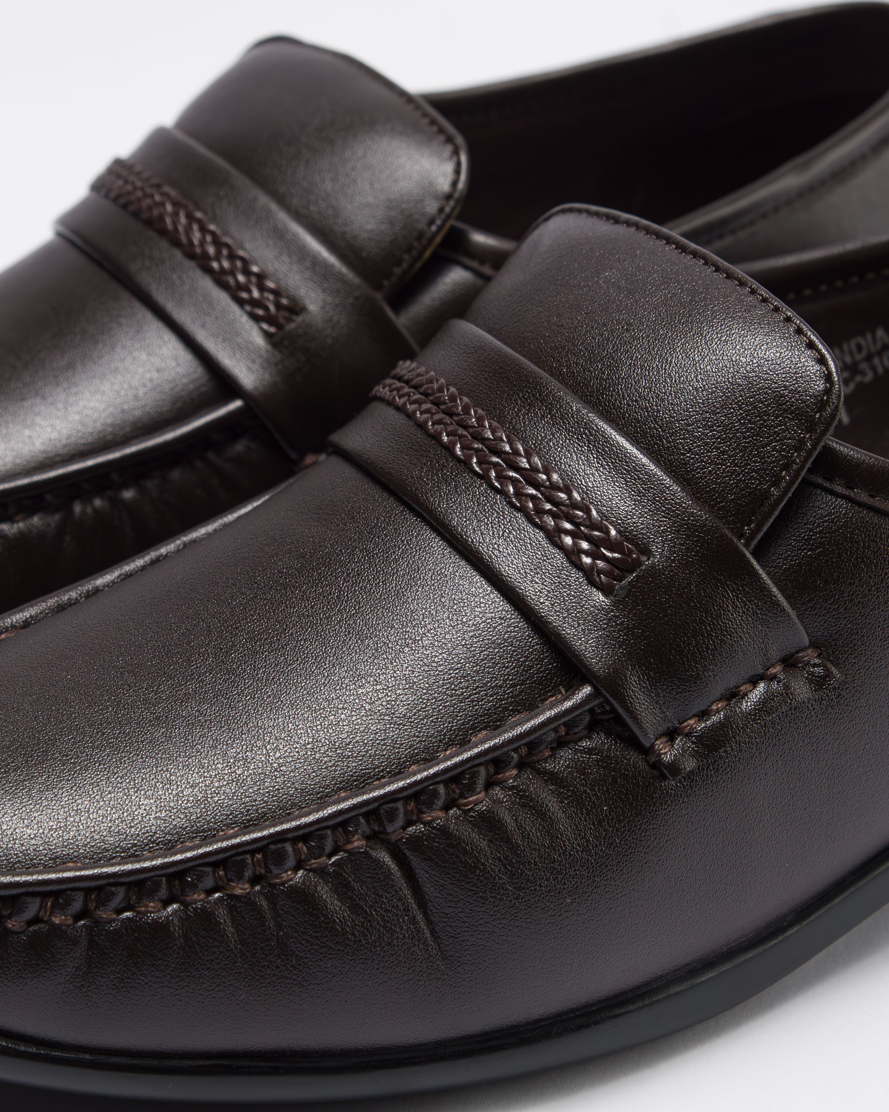 حذاء رسمي رجالي طبي (بني غامق)