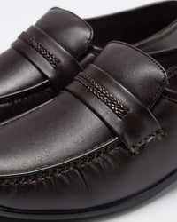 حذاء رسمي رجالي طبي (بني غامق)