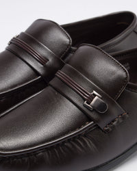 حذاء رسمي رجالي طبي (بني غامق)