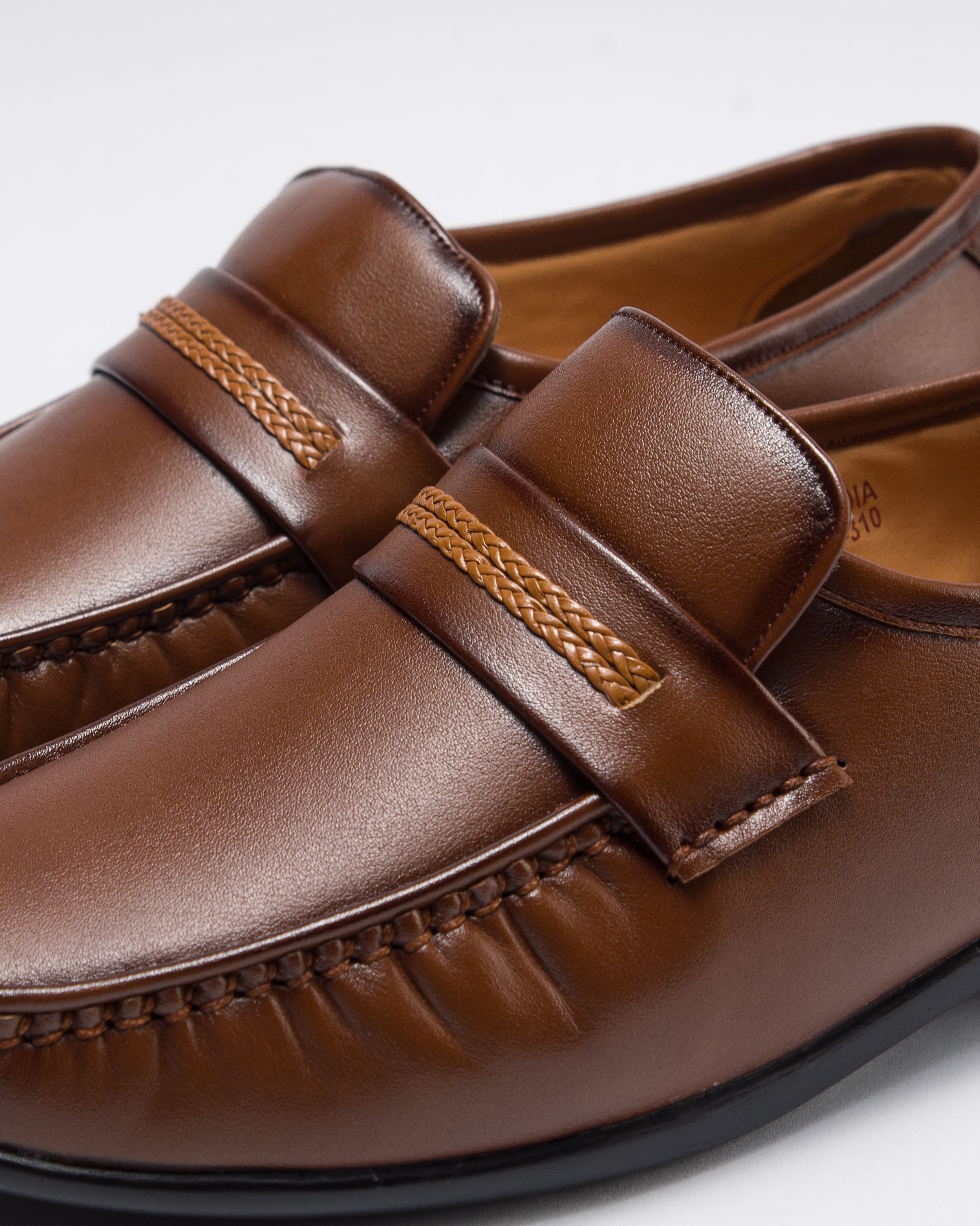 حذاء رسمي رجالي طبي (بني)