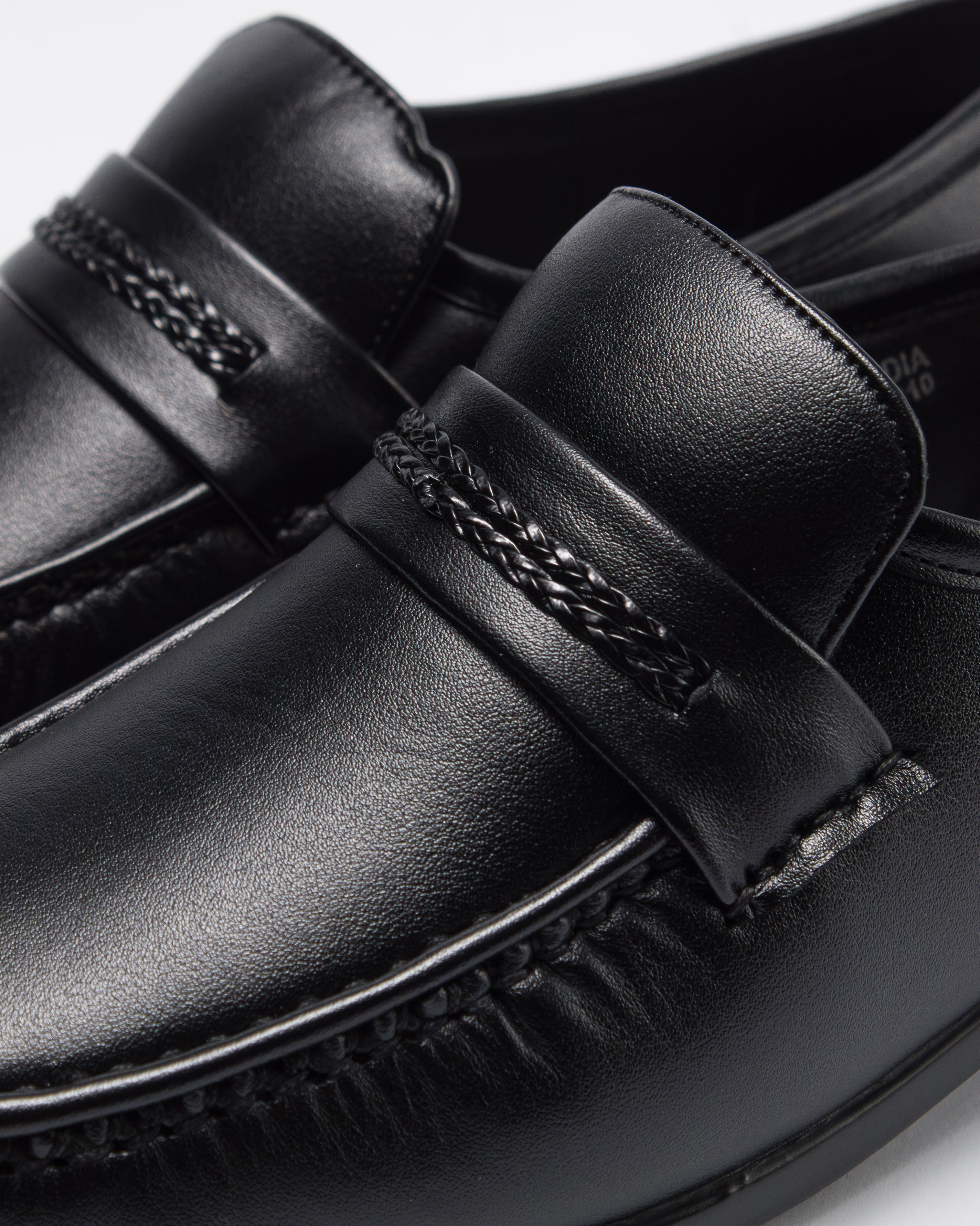 حذاء رسمي رجالي طبي (أسود)